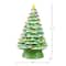 Mr. Christmas 18" Lime Green Nostalgic Ceramic Tree